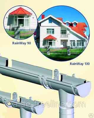 Водостічна система RAINWAY 90 Кут жолоба зовнішній 90° Харків