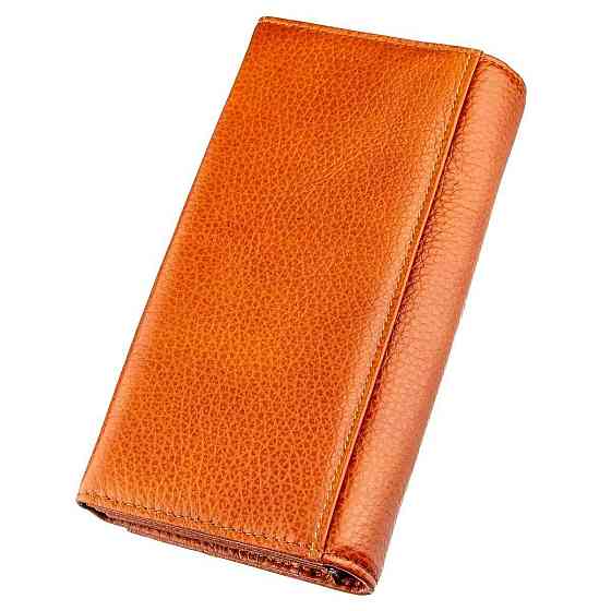 Гаманець горизонтальний жіночий шкіряний BALIYA 18980 Помаранчевий Київ