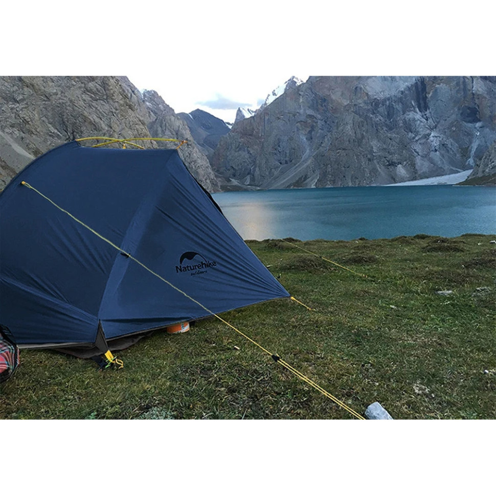 Намет двомісний Naturehike Tagar NH17T180-J, темний блакитний Киев - изображение 8