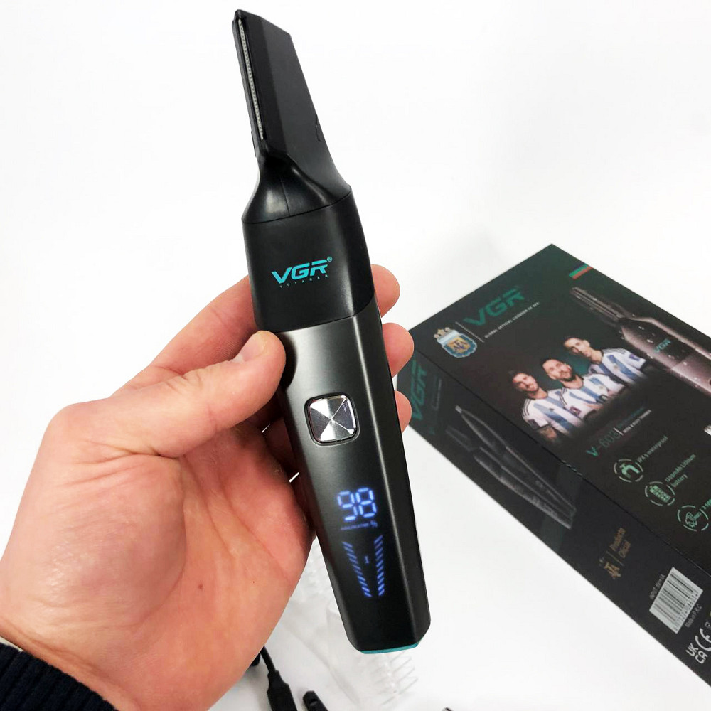 Тример для носа і вух хорошої якості VGR 2 до 1 V-603, Тример для гоління вух бритва носа FN-41 Львів - фото 11