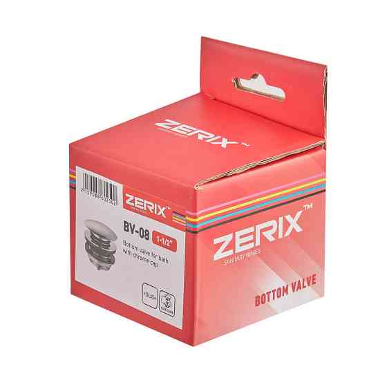 Донний клапан для ванни Zerix BV-08 1 1/2'' автоматичний СLICK-СLACK   ( 14594 ) Харків