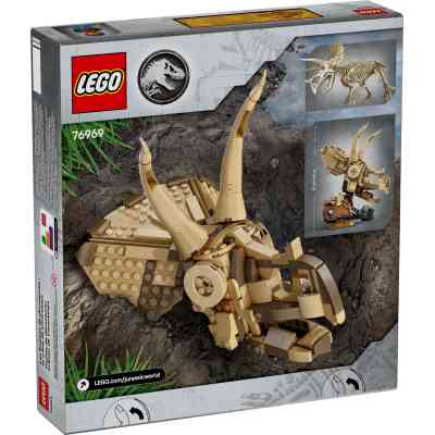 Конструктор LEGO Jurassic World Скам''янілості динозаврів: череп трицератопса (76969) Вінниця