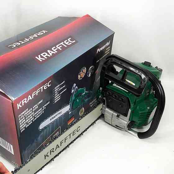 Бензопила ланцюгова 45см KRAFFTEC 5800, Пила ланцюгова бензинова UM-91 Львів