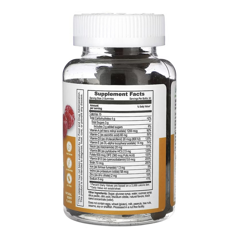 Мультивитамины для беременных Lifeable Prenatal Multivitamin Adult 60 жел таб клубника Киев - изображение 2