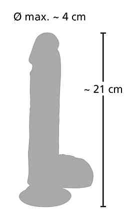 Вібратор на присосці Medical Silicone Thrusting Vib Sex Aura Київ