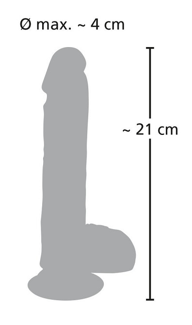 Вібратор на присосці Medical Silicone Thrusting Vib Sex Aura Київ - фото 5