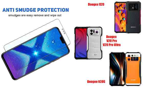 Защитное стекло NeoGlass для Doogee V20, V20 Pro, V20S, V20 Pro Ultra – ультрапрозрачное и устойчивое Киев