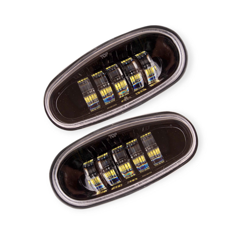 Фара Ланос LED 50W 5 діодів 6000K (к-кт 2 шт) протитуманна Мукачево - фото 1