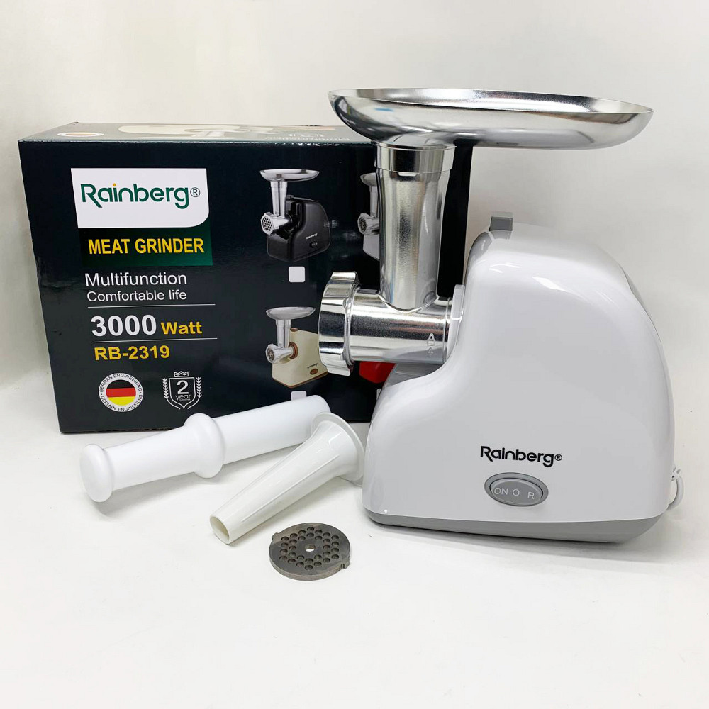 Електрична м'ясорубка з насадкою-кеббе, М'ясорубка з функцією овочерізки 'ясорубки для кафе NA-99 Львів - фото 7