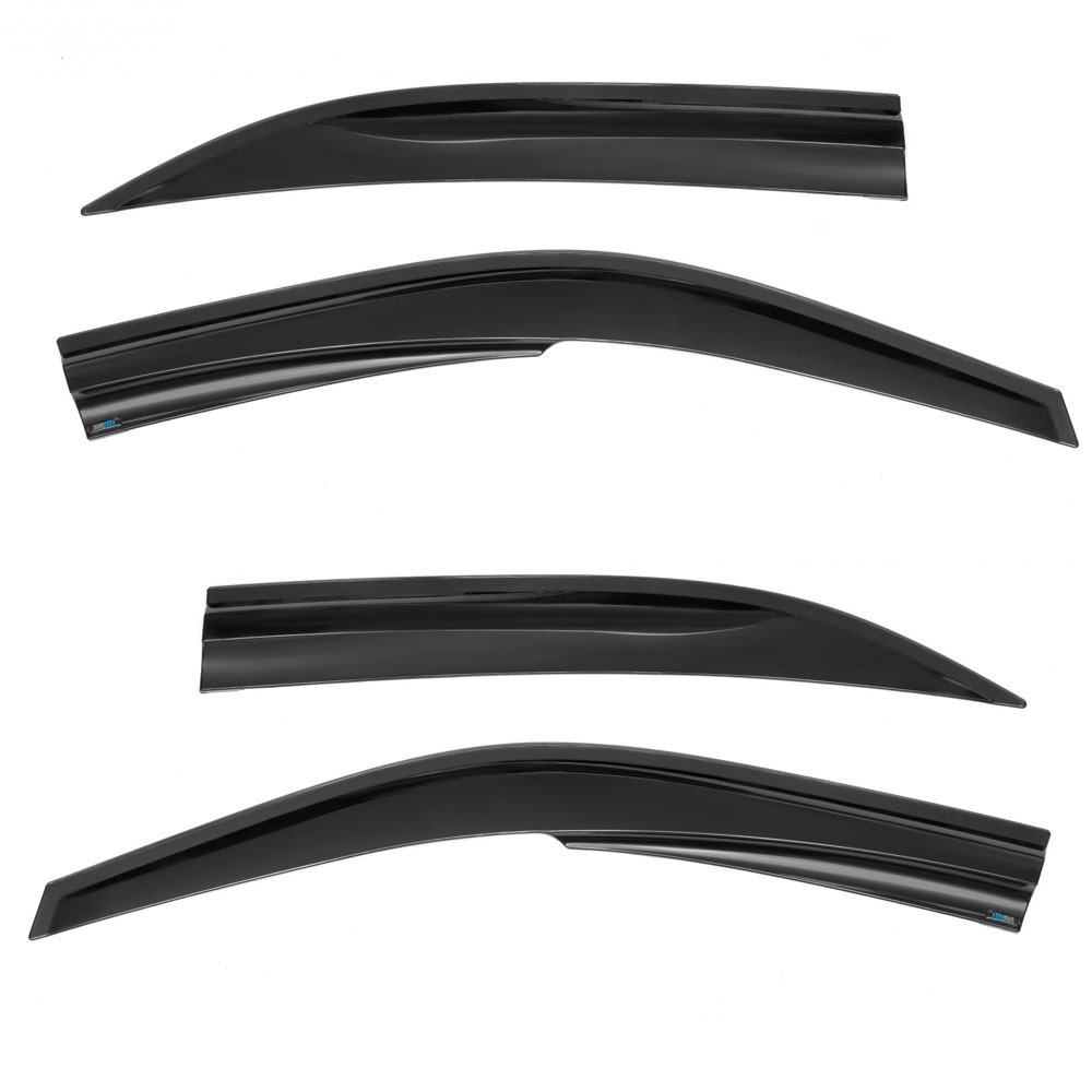 Дефлекторы окон (ветровики) Mercedes-Benz E-Klasse (W210) 1995-2002, 4шт, SunPlex, седан, на скотче Винница - изображение 2