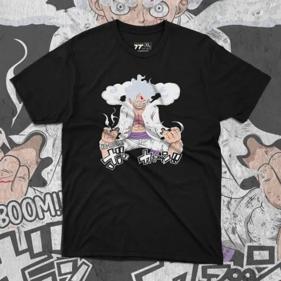 Футболка чоловіча з  принтом Ван Пис Луффі Ніко Розмір 48 Anime0216 Дніпро