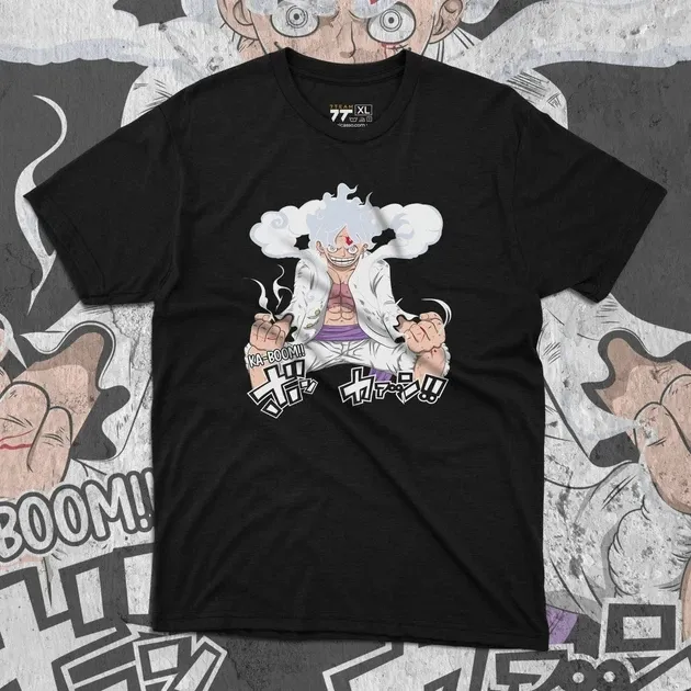 Футболка чоловіча з  принтом Ван Пис Луффі Ніко Розмір 48 Anime0216 Дніпро - фото 1
