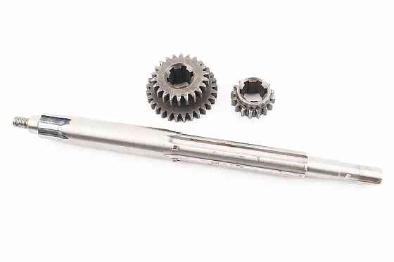 Вал КПП первинний (з валом відбора пот.) 375mm+шестерня Z-16+шестерня Z-22х29 101-2 Киев