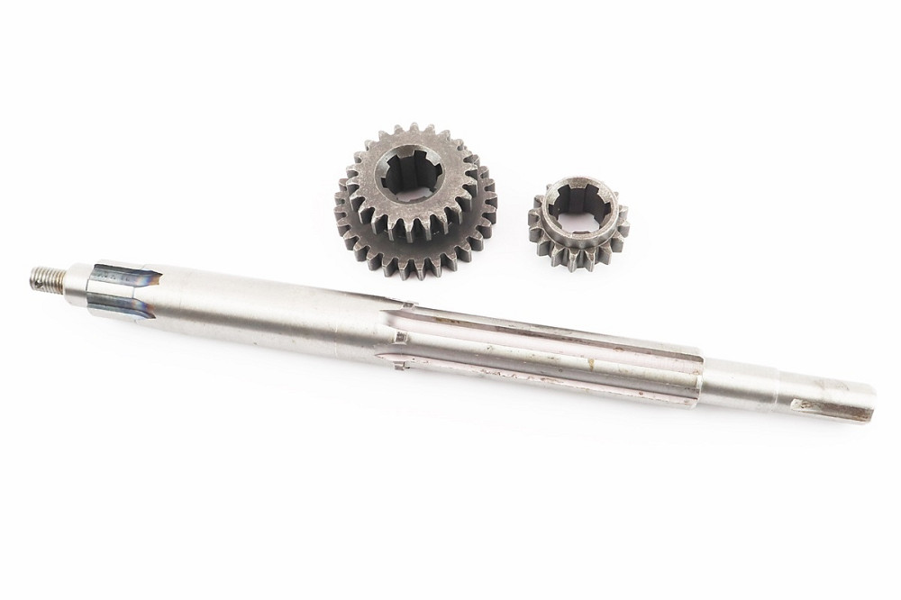 Вал КПП первинний (з валом відбора пот.) 375mm+шестерня Z-16+шестерня Z-22х29 101-2 Киев - изображение 1