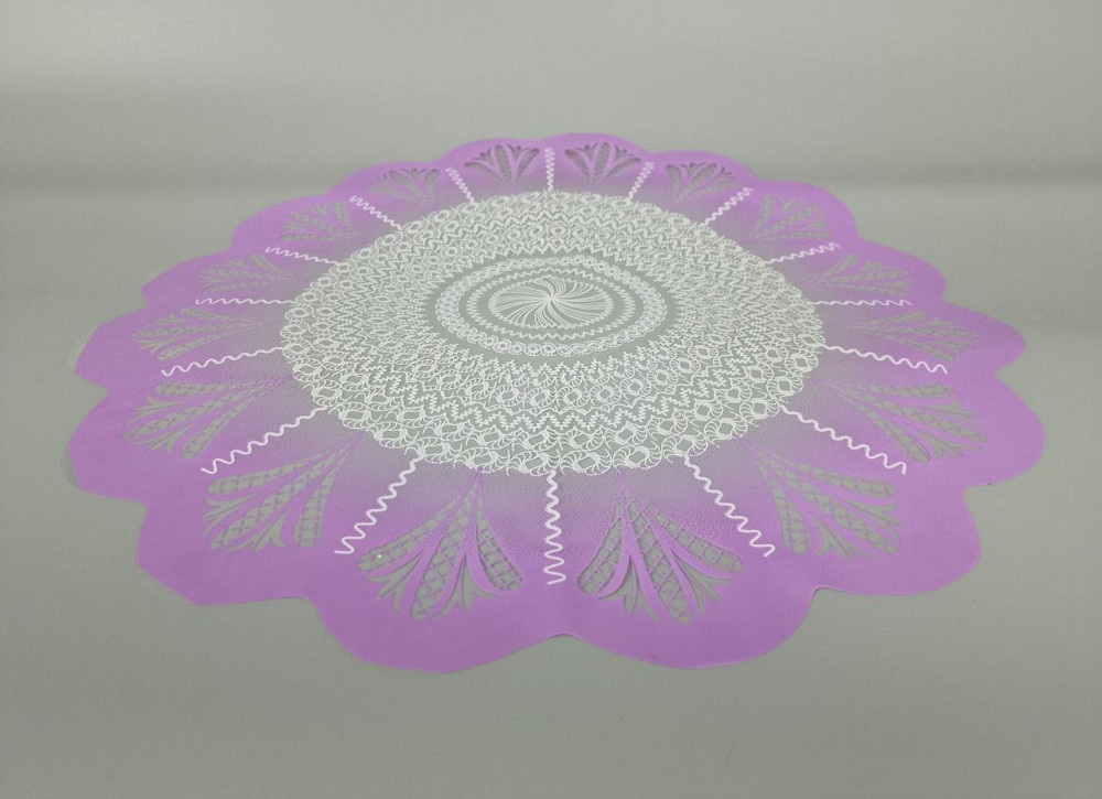 Серветка для квітів діаметром 50 см з рис, 100 шт No 333 (9) (100 шт.) Харків - фото 1