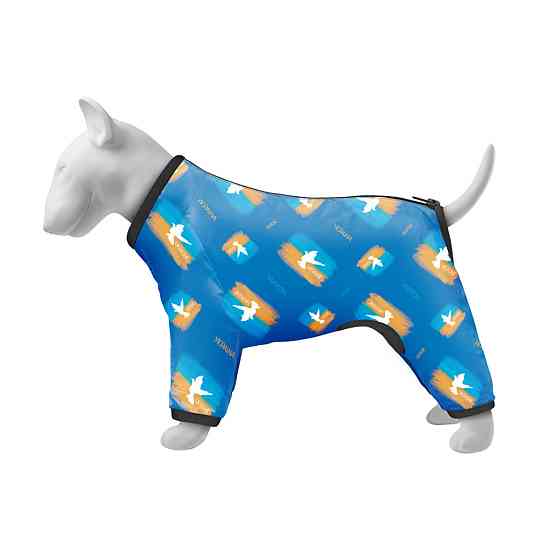Вітровка для собак WAUDOG Clothes, малюнок "Прапор", L55, В 77-79 см, С 50-55 см Київ