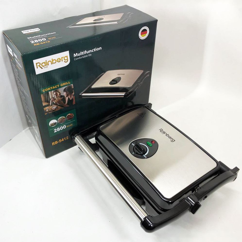 Сендвичница бытовая электрическая, Электрический гриль для мяса, Грильница для стейков LW-60 Львов - изображение 6