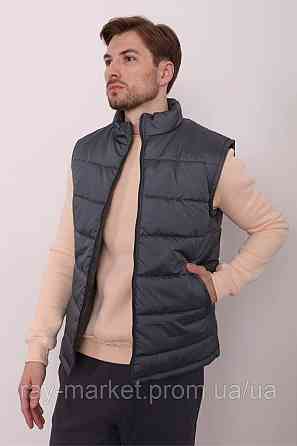 Жилет стьобаний Ray Basic чоловічий утеплений сірий (U0601М-Grey) M Київ