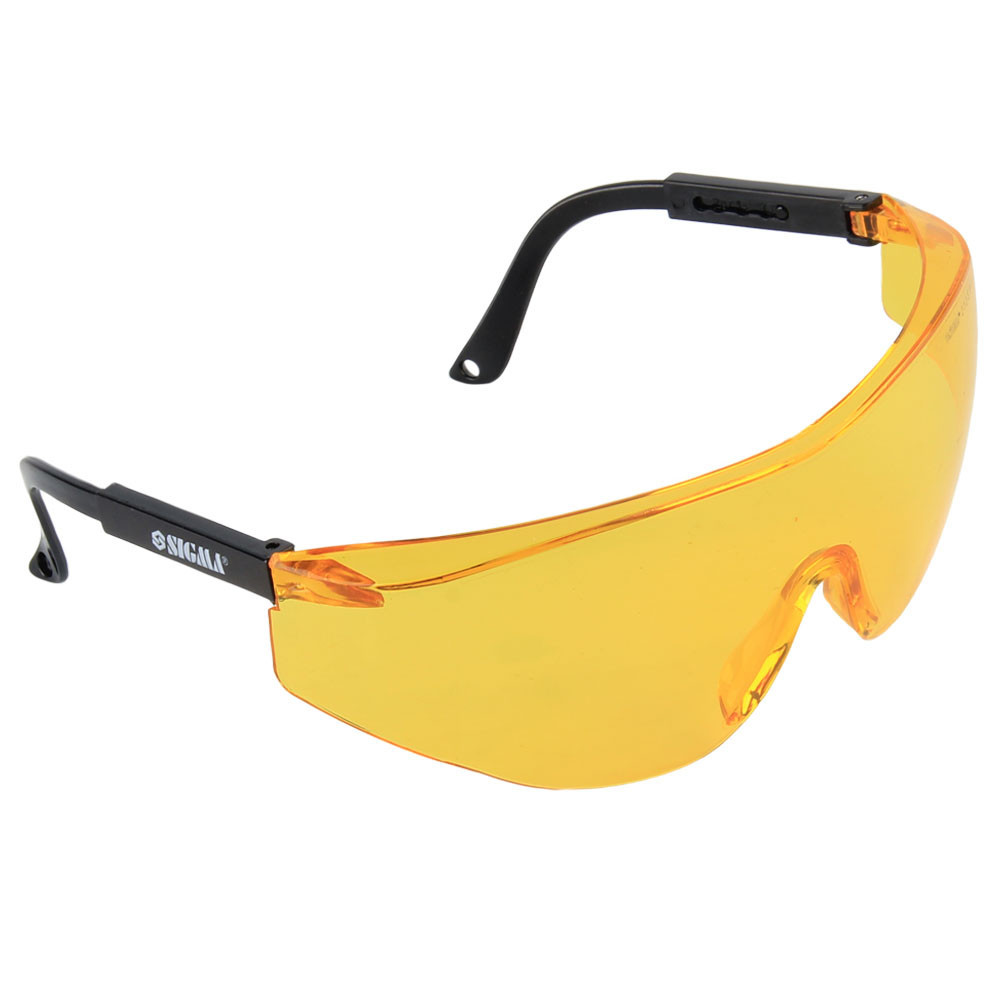 Очки защитные Fitter (янтарь) SIGMA (9410251) Ровно - изображение 5