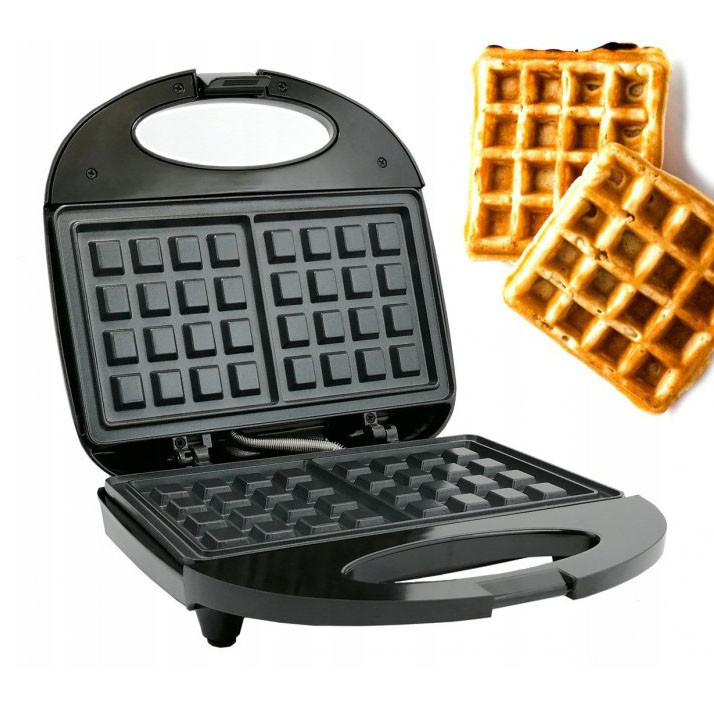 Вафельница електро Domotec, Вафельница для тонких вафель Компактная электрическая BM-87 Львов - изображение 1