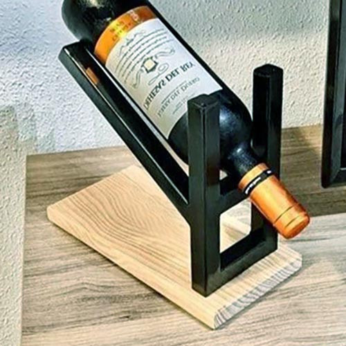 Настільна винна полиця "Далібер" бланже-венге Миколаїв - фото 3