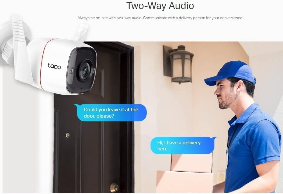 IP камера TP-Link Tapo C310 white Харків - фото 7