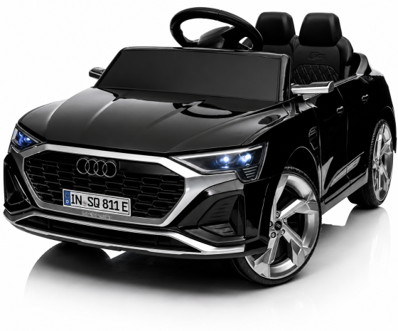 Детский электромобиль Audi SQ8 4x4 12V черный с пультом управления Diego Киев