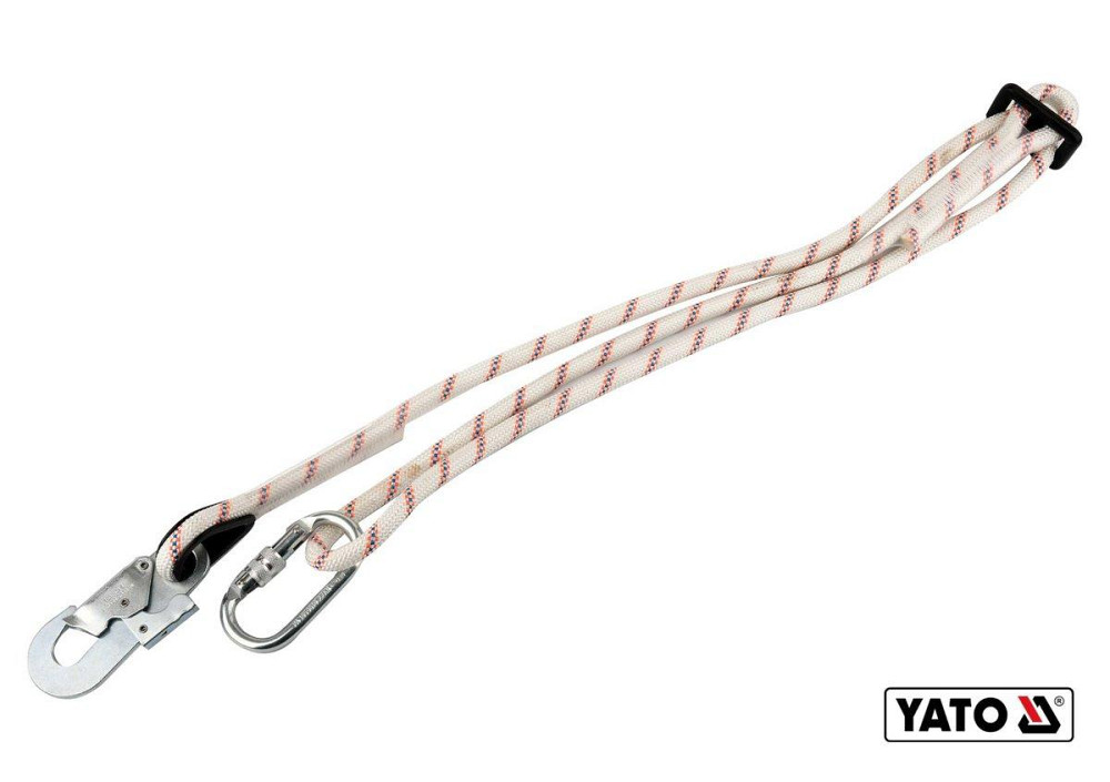 Мотузка з карабінами YATO : L= 2 м, Ø= 14 мм [15/180] Одесса - изображение 1