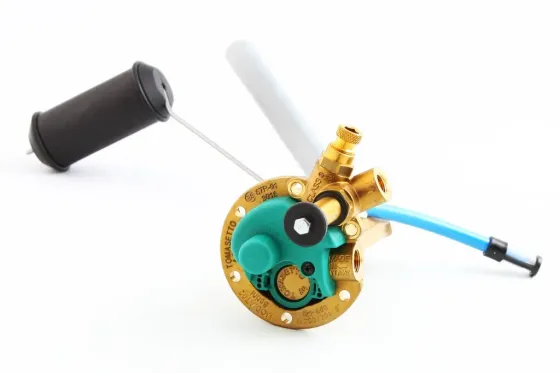 Мультиклапан ГБО для наруж. тор-го баллона H200мм 0° GreenGas с катушкой (пр-во Tomasettо) Винница