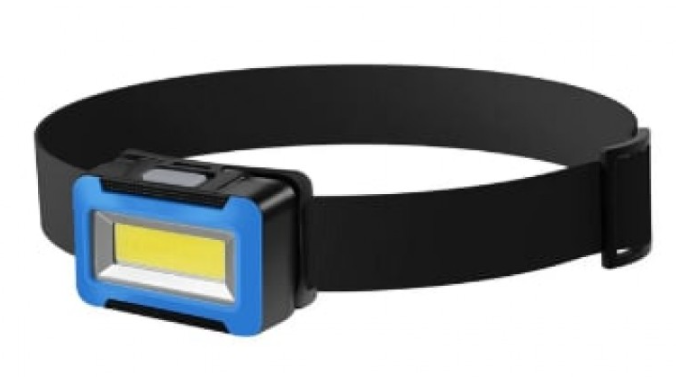 Ліхтарик налобний Cy-2068, COB LED, 4 режими освітлення, АБС пластик, живлення від 3-х батарейок AAA Одеса - фото 2