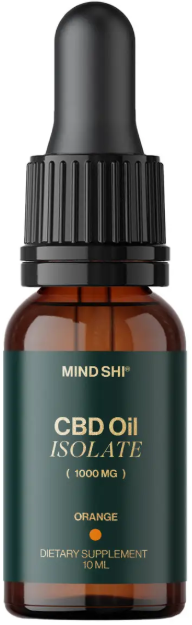 Канабідіол CBD Mind Shi CBD Oil Isolate 1000 mg 10 ml апельсин Київ - фото 1
