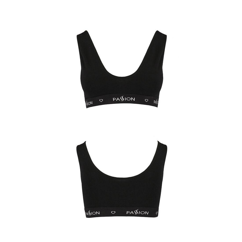 Спортивний топ з широкою гумкою Passion PS004 TOP XL, black Sex Aura Київ - фото 5