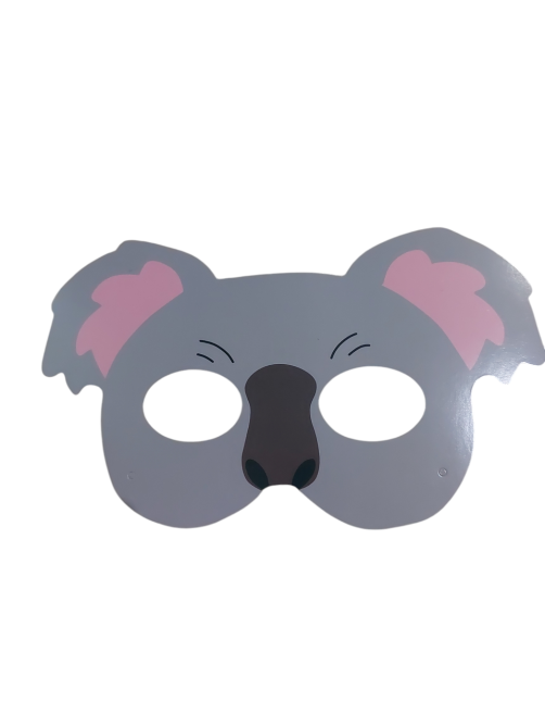 Дитяча маска Панда картон one size різнобарвний Київ - фото 1