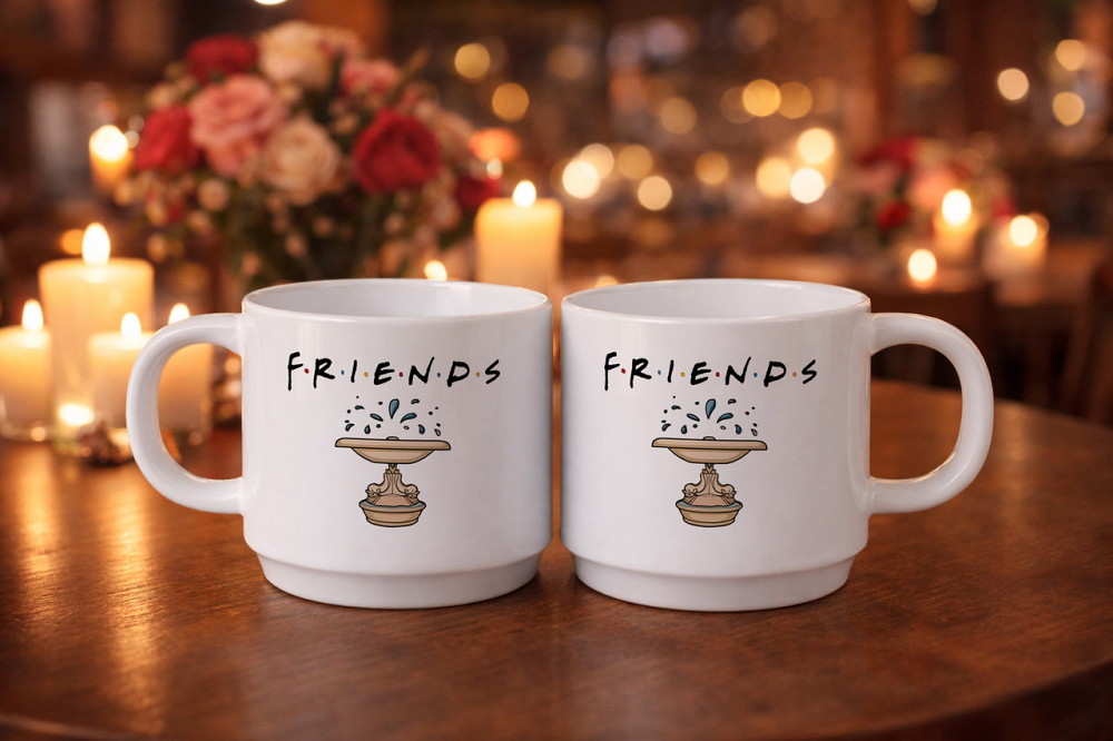 Керамічна чашка «Друзі Friends» Дзеркало Моніки  300 мл Одеса - фото 4