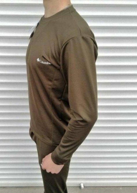 Комплект термобілизна чоловіча Columbia хакі  флісова  термобілизна зимова чоловіча термобілизна   WAR Львов - изображение 5