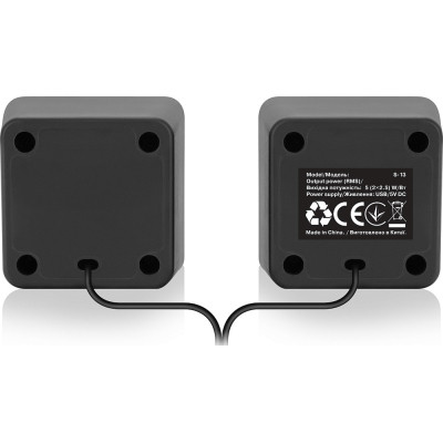 Акустическая система REAL-EL S-13 USB Black (EL121100021) Винница - изображение 2