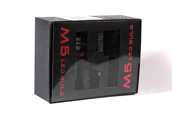 Комплект світлодіодних ламп M5 H3 12-24V 40W Pk22s chip 3570 6500K Харків