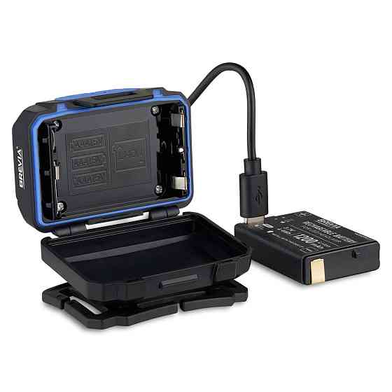 Ліхтар налобний Brevia 500Lm, 3W CREE XPG+COB, 1200mAh/3xAAA, з сенсором білий/червоний Львів