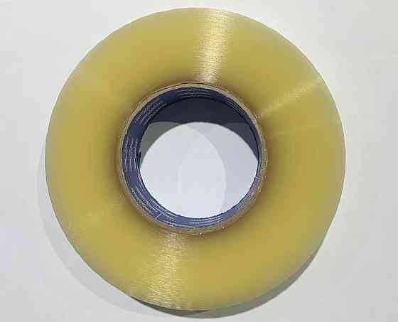 Клейкая лента упаковочная прозрачная MUSTANG 45мм х 500м Ровно