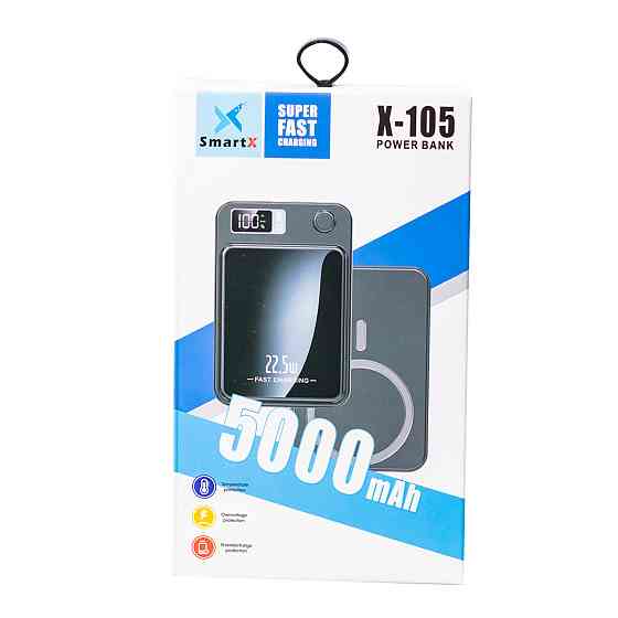 Бездротовий повербанк зі швидкою зарядкою на 5000 mah X105 Коломыя