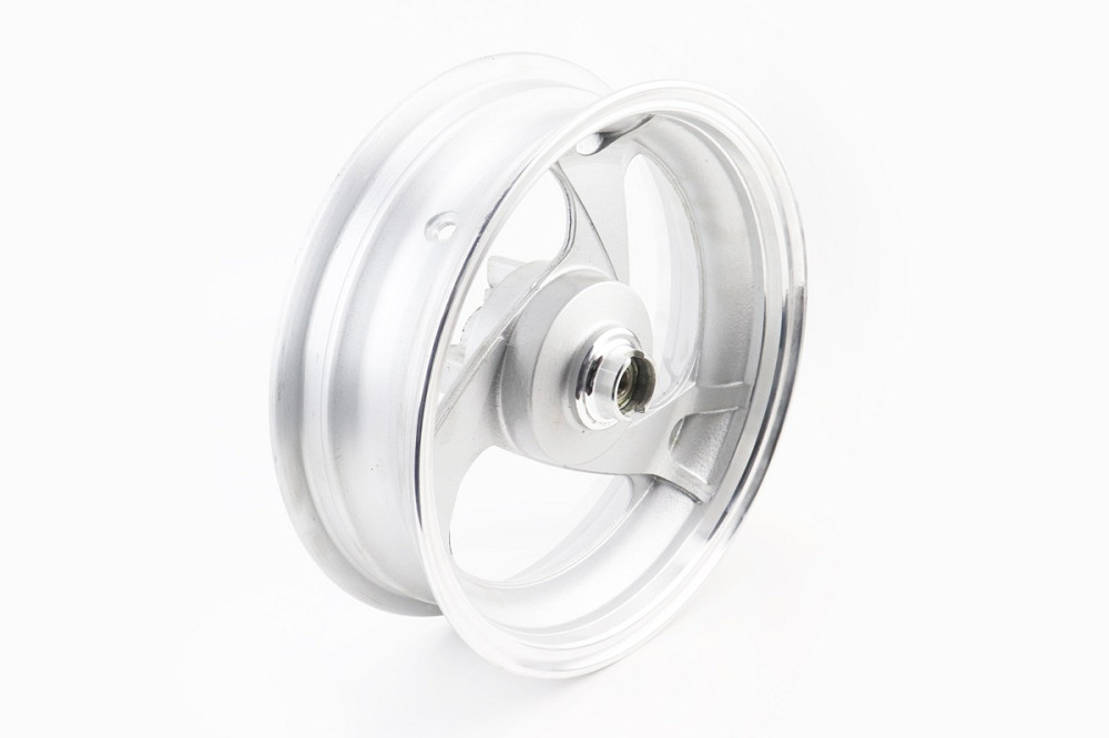 Диск передній литий MT3,50x12 d12mm (диск гальм. 3 болта) "3 промені" сірий Киев - изображение 1