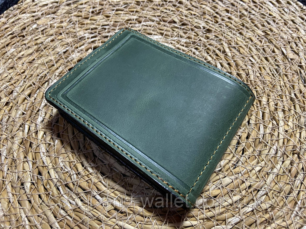 Кожаная обложка портмоне на кнопке Инвалид войны P-Leather Киев - изображение 7