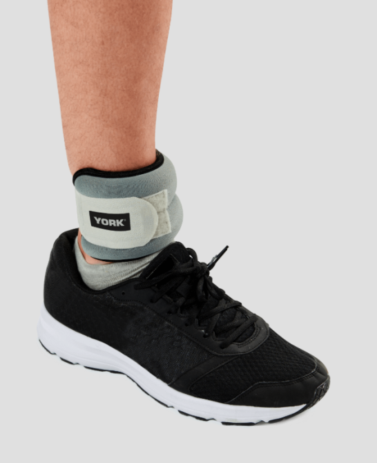 Обважнювачі York Fitness Soft для рук і ніг 2х1кг сірий Киев - изображение 2