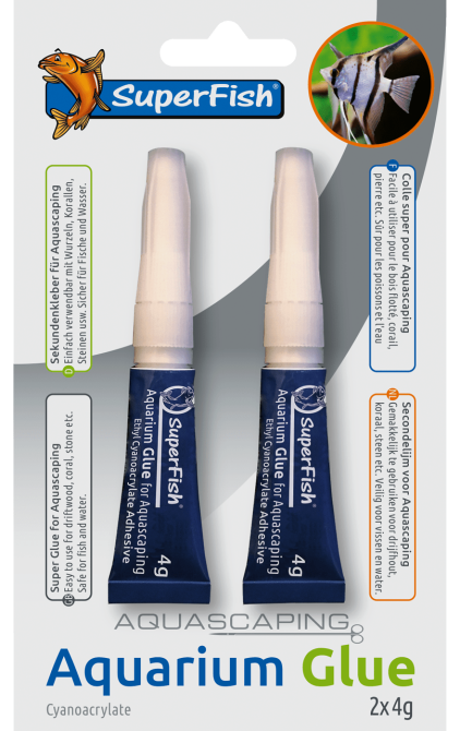 Клей AQUARIUMLIJM 2 PCS BLISTER (A4060590) Київ - фото 1