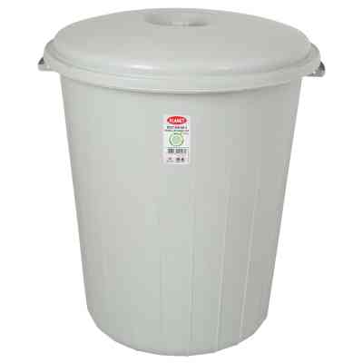 Контейнер для сміття Planet Household №4 без защіпок з кришкою сірий 70 л (10847) Вінниця