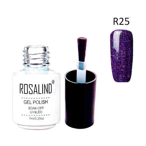 Гель-лак для нігтів манікюру 7мл Rosalind, шиммер, R25 сугіліт Вінниця