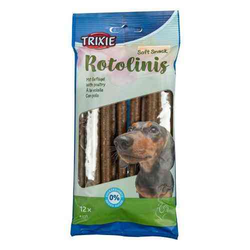 Лакомство Trixie Soft Snack Rotolinis для собак палочки с мясом домашних птиц 120 г Киев