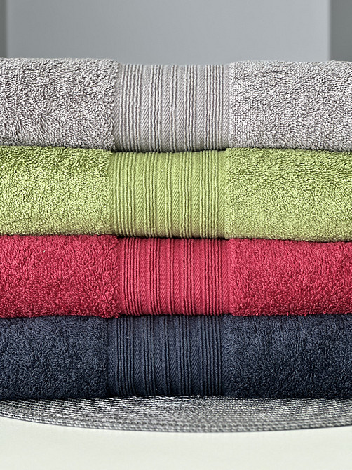 Рушник махровий Ideal Textile 500 г/м2 50х90 см в асорт. (56860390) Чернівці - фото 3