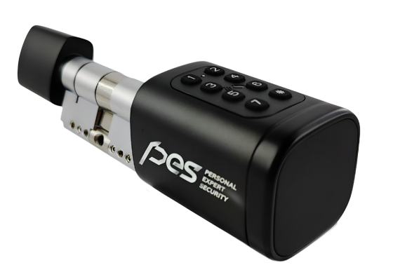 PES Cylinder 3 с клавиатурой и сканером отпечатков пальца черный 130 мм 75x55Т Киев