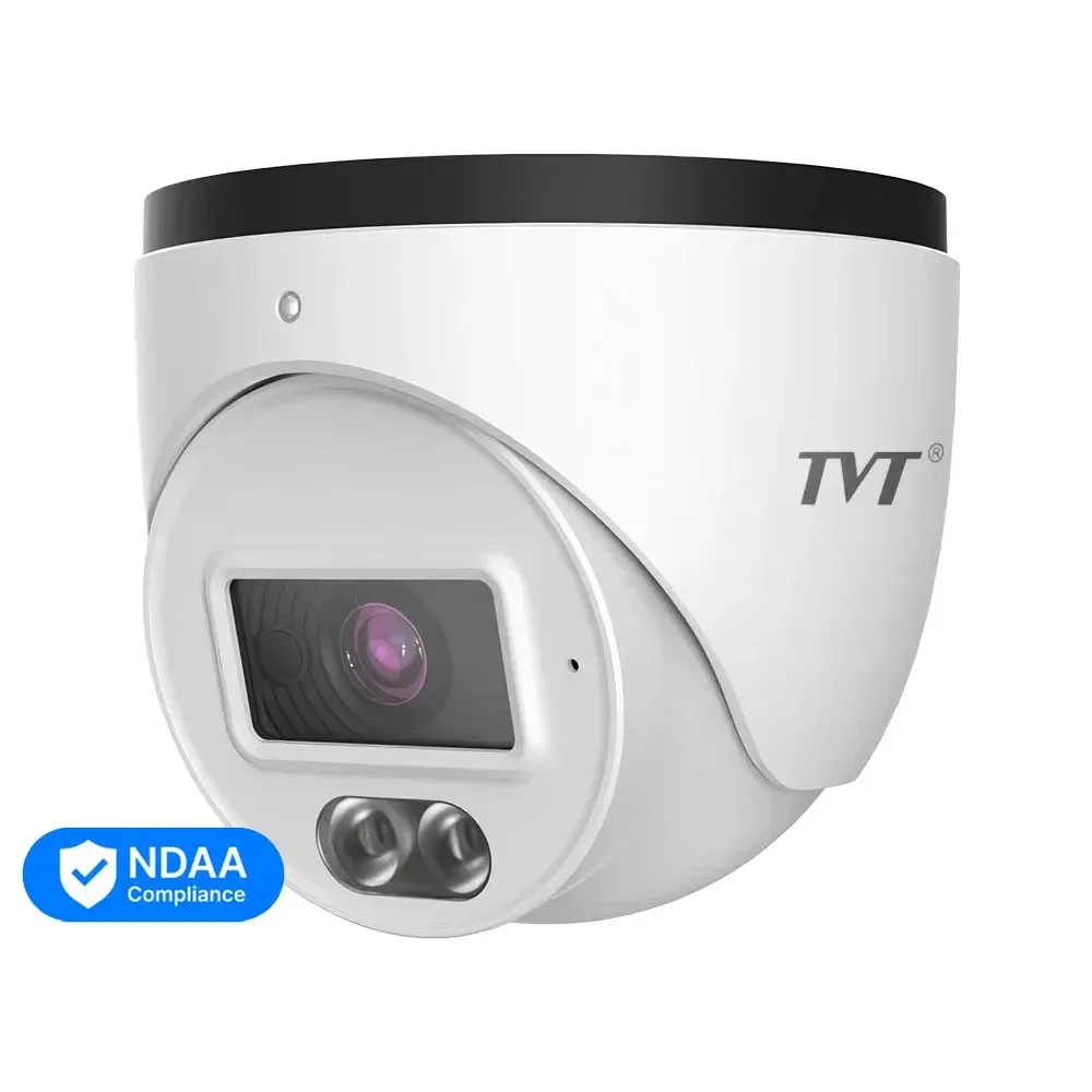 IP-відеокамера 4Mp TVT TD-9544S4L-C(D/PE/AW1) White f=2.8mm, ІЧ+LED-підсвічування, з мікрофоном (77-00323) Київ - фото 3